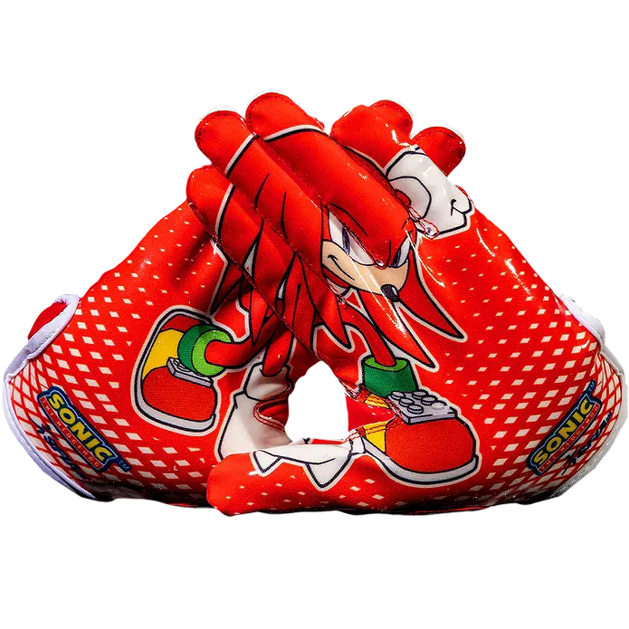 Knuckles the Echidna Football Gloves - VPS5 by Phenom Elite