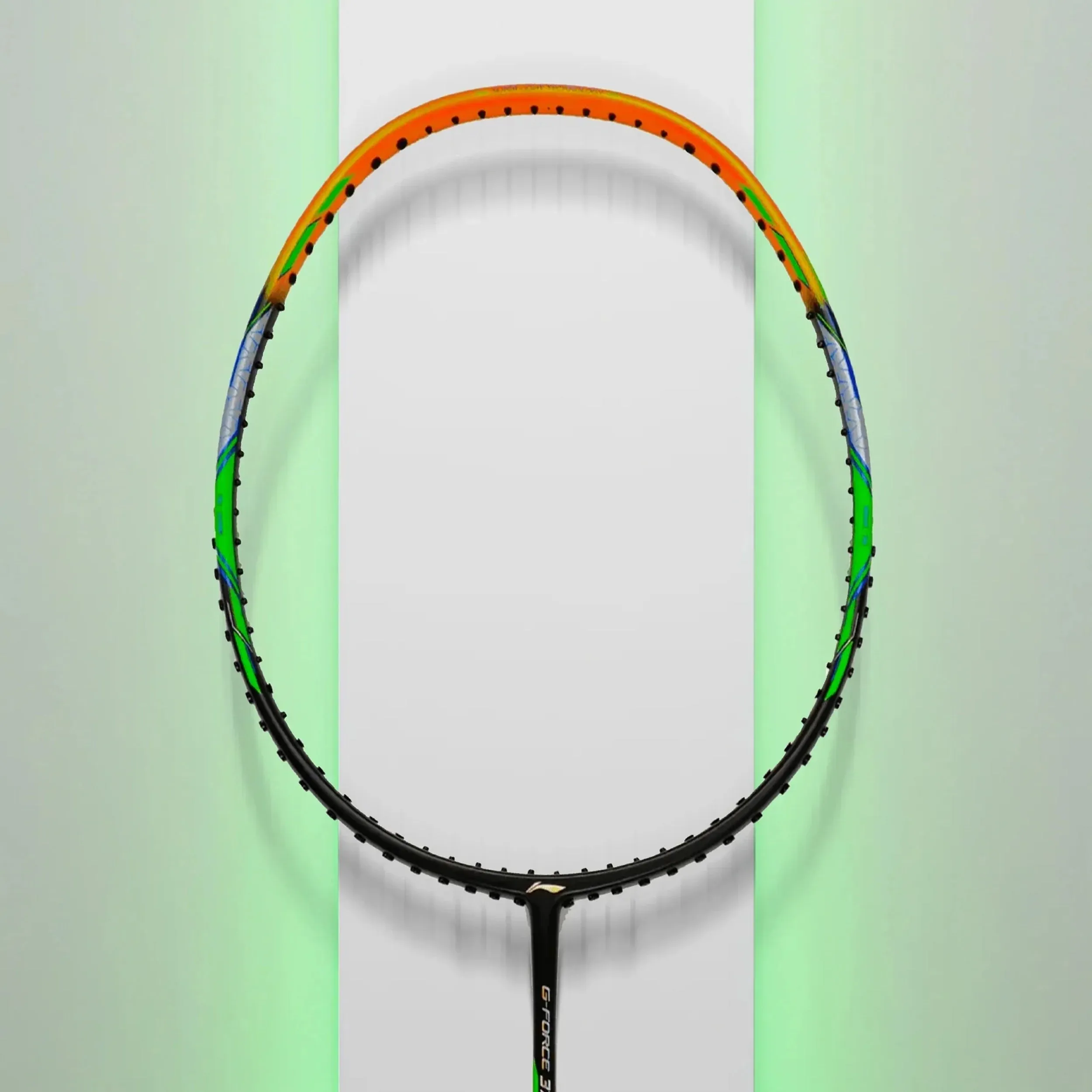 Li-Ning GForce 3700 Superlite Badminton Racket (Black/Amber)
